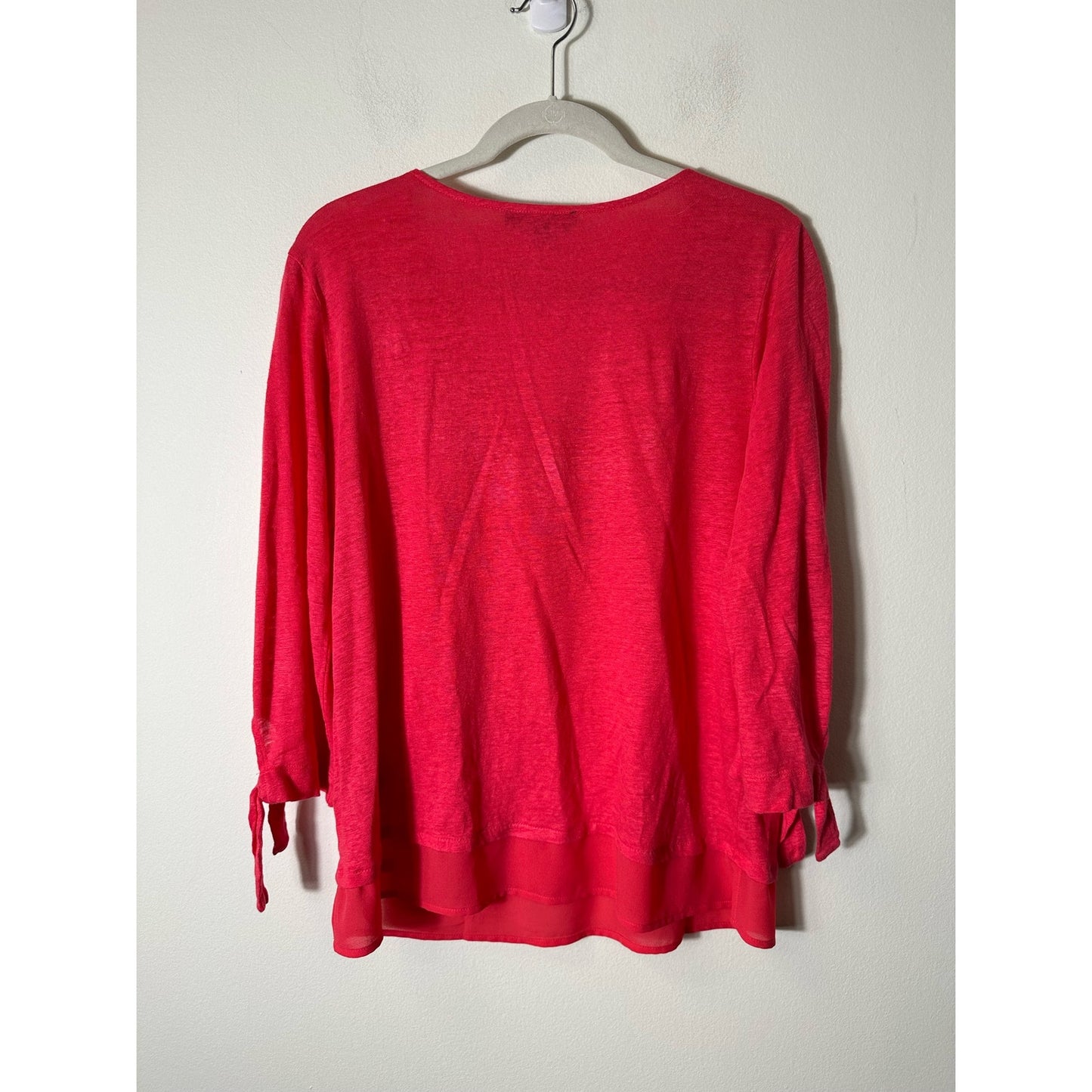 Sanctuary Pink V-Neck Tee Shirt Sz M