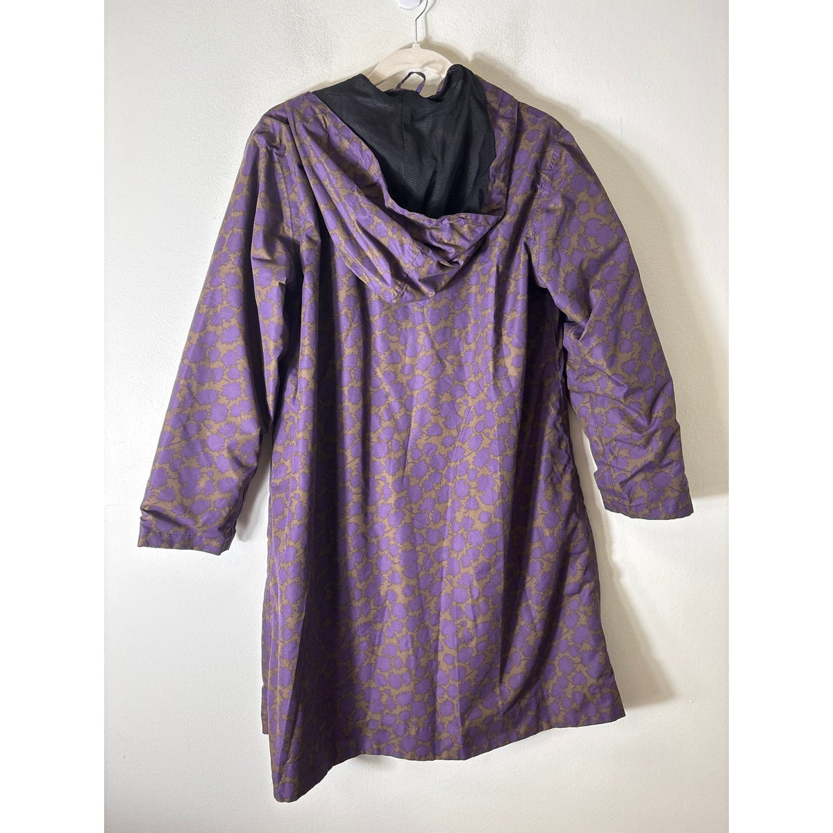 Lysgaard Purple Rain Long Sleeve Hooded Rain Jacket Sz S