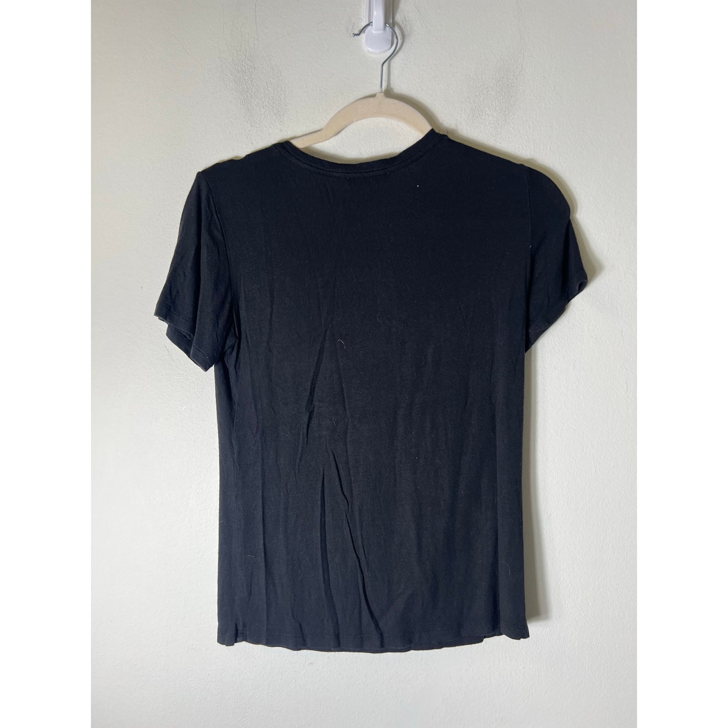 Zara Black T Shirt Sz S