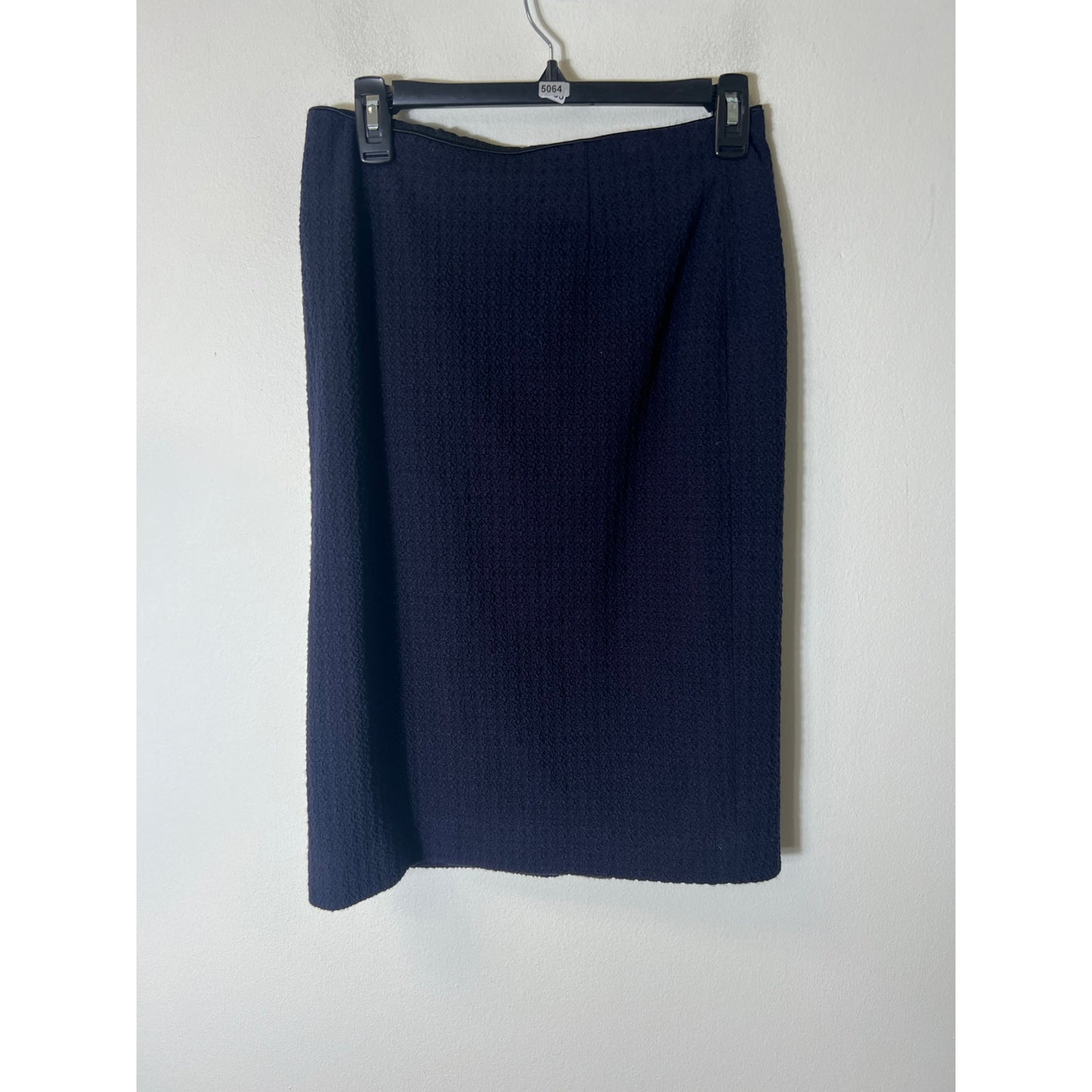 Nannette Lepore Navy Pencil Skirt Sz 2