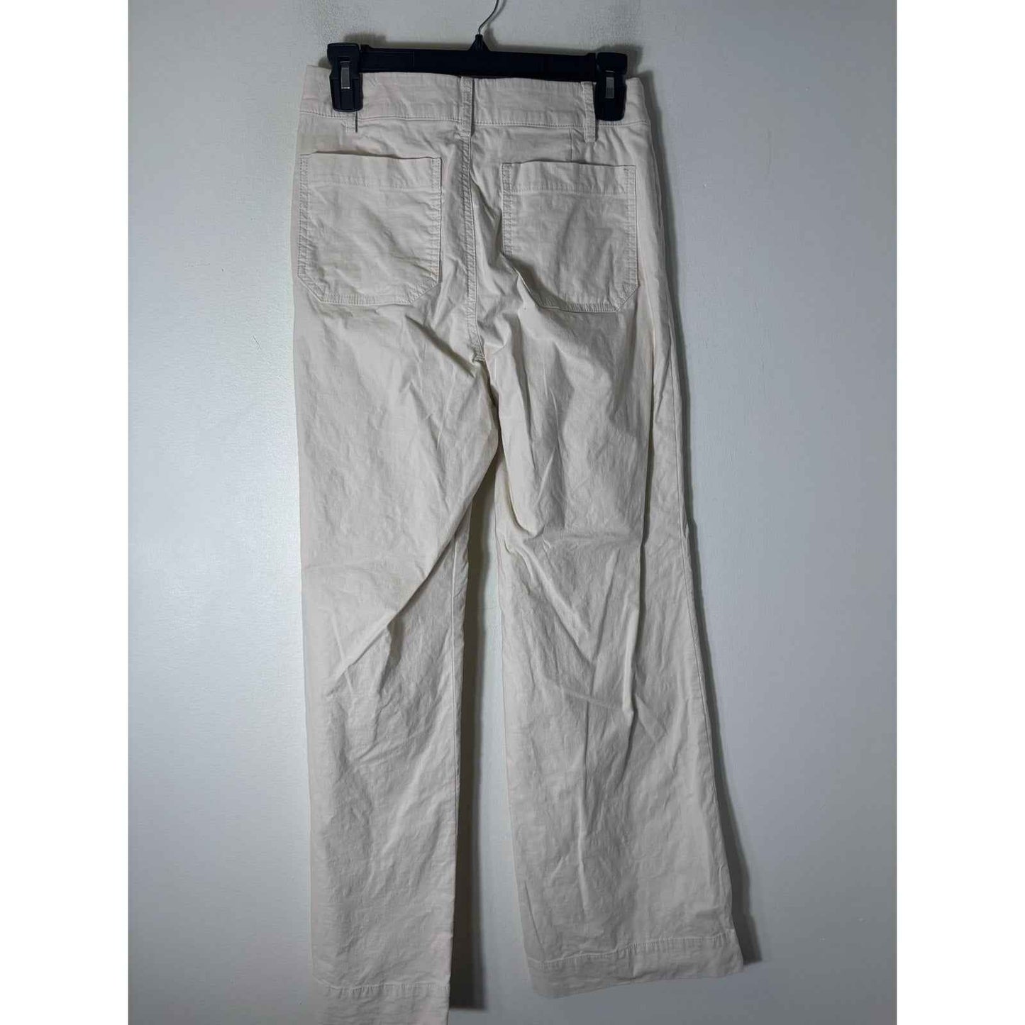 J.Crew Cream Front Pocket Slacks Sz 26