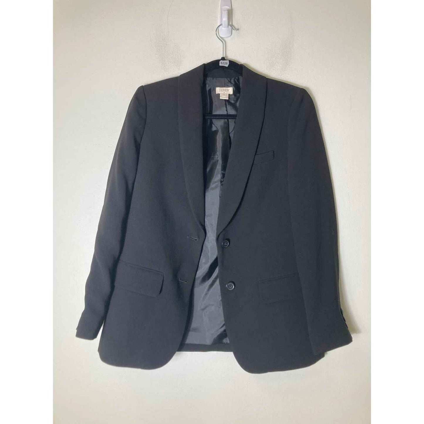 J. Crew Black Jacket Sz 2