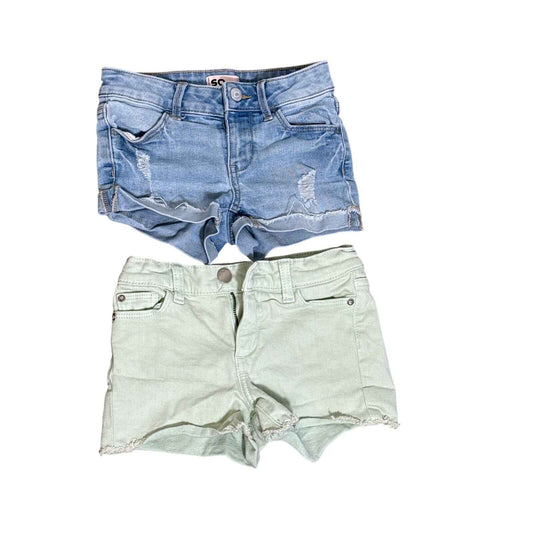 Girl's Bundle of 2 Name Brand Jean Cut Offs Sz 7
