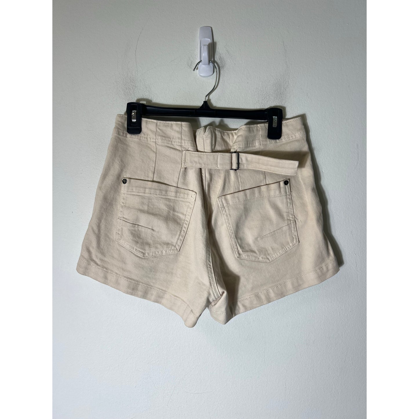 Pilcro Cream Soft Denim Shorts Sz 29