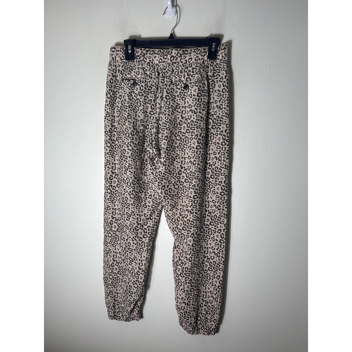 ATM Off White Animal Print Pull On Silk JoggerS and Cami Set z S/P