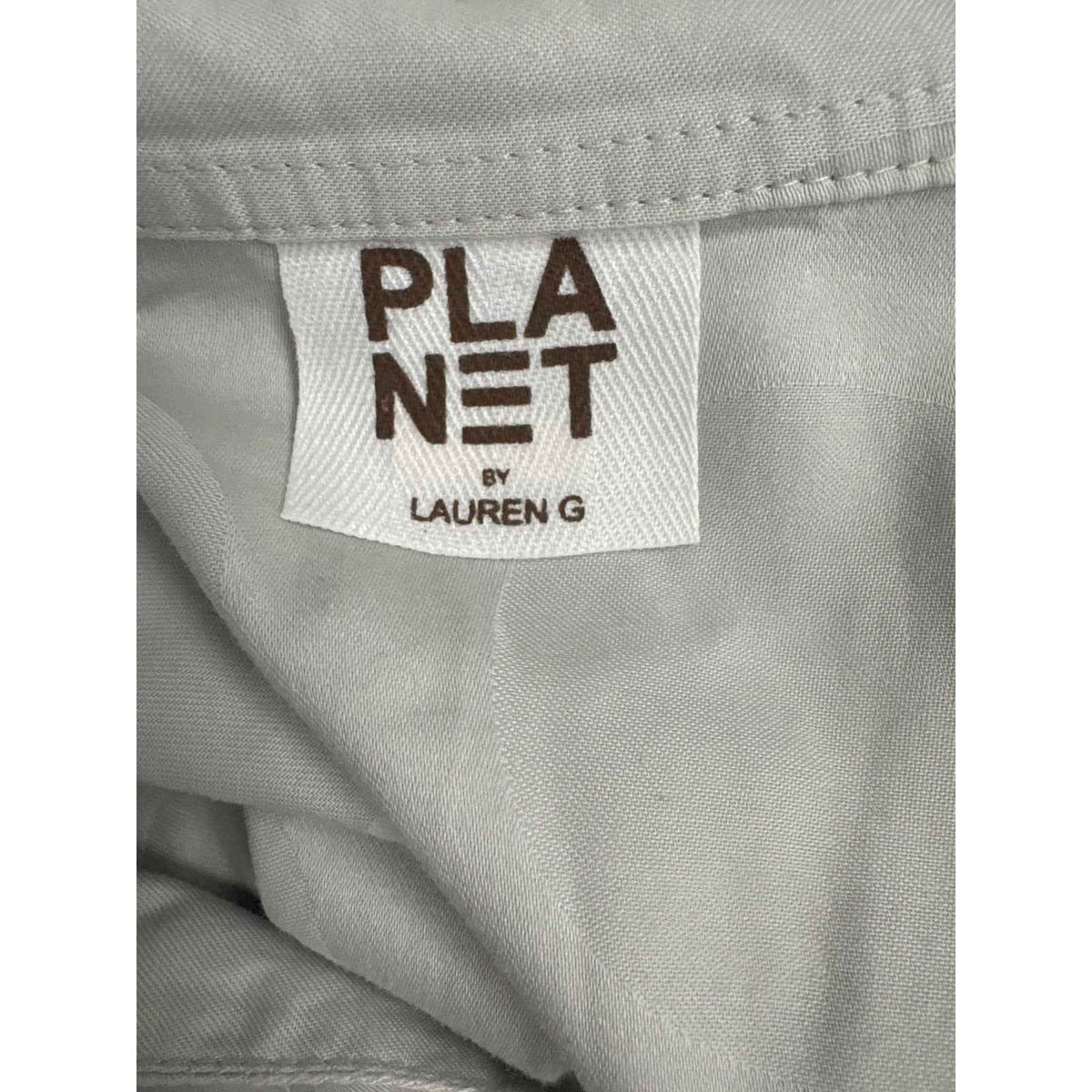 Planet Celadon Dot Oversized Tunic Top Sz OS