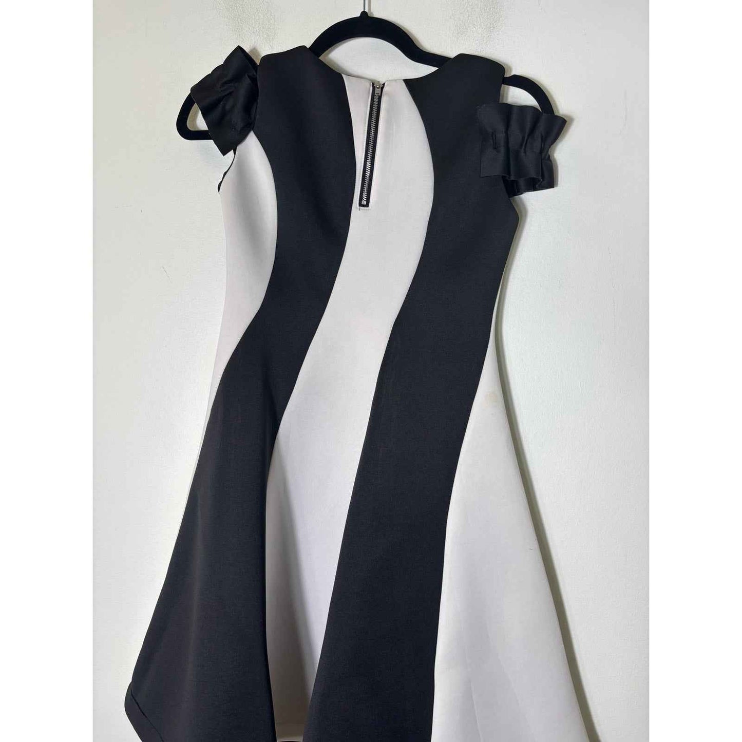 Girls Deux Par Deux Black and White Special Occassion Dress Sz 14