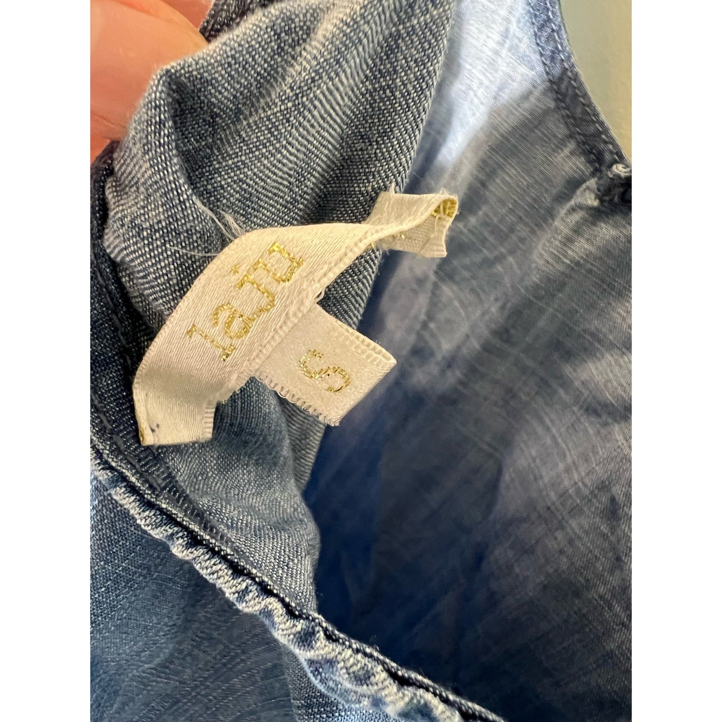Girls Laju jean dress small