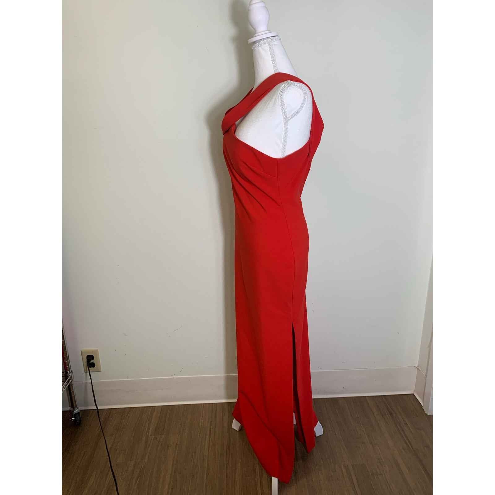 Likely Red Column Gown Sz 2