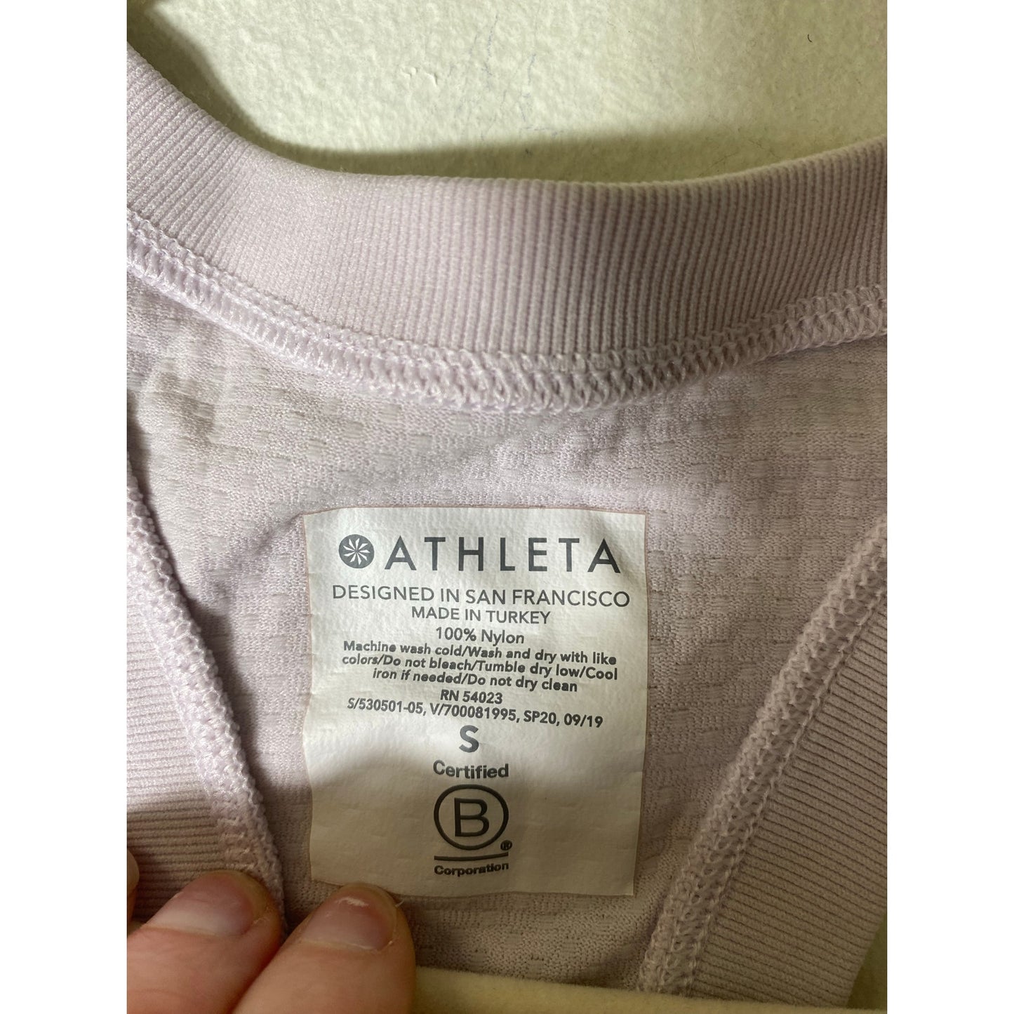 Bundle of 2 Athletic Racerback Tops Sz S