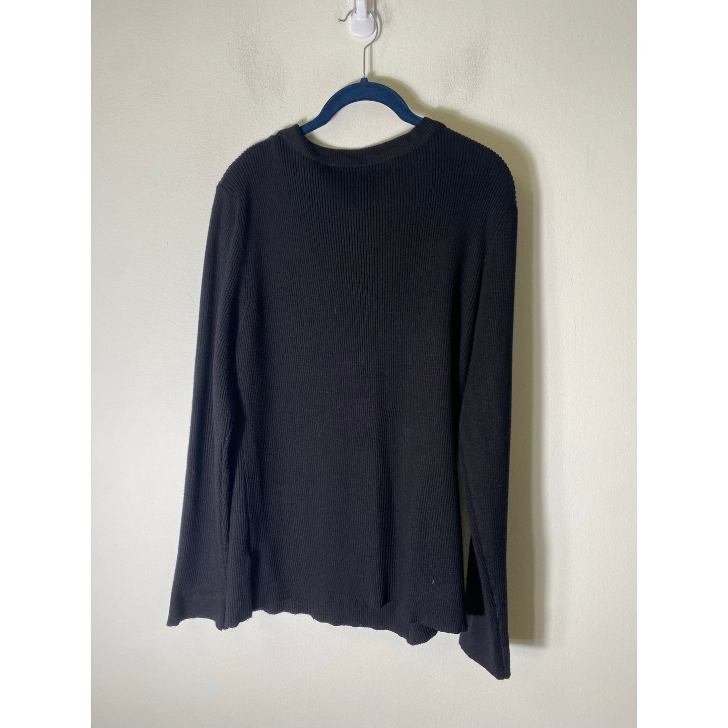 Tahari Black Sweater Sz XL