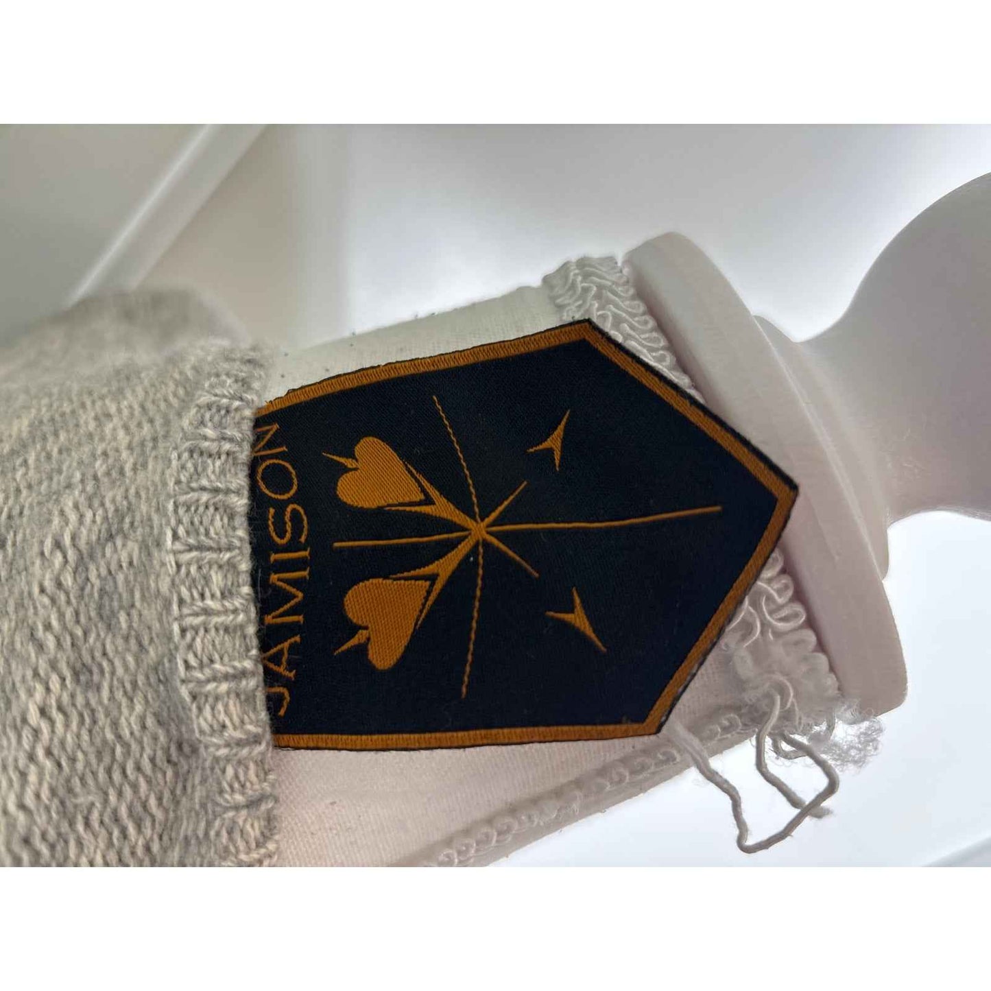 Jamison Gray Long Sleeve Wool Cashmere Open Cardigan Sweater Sz S