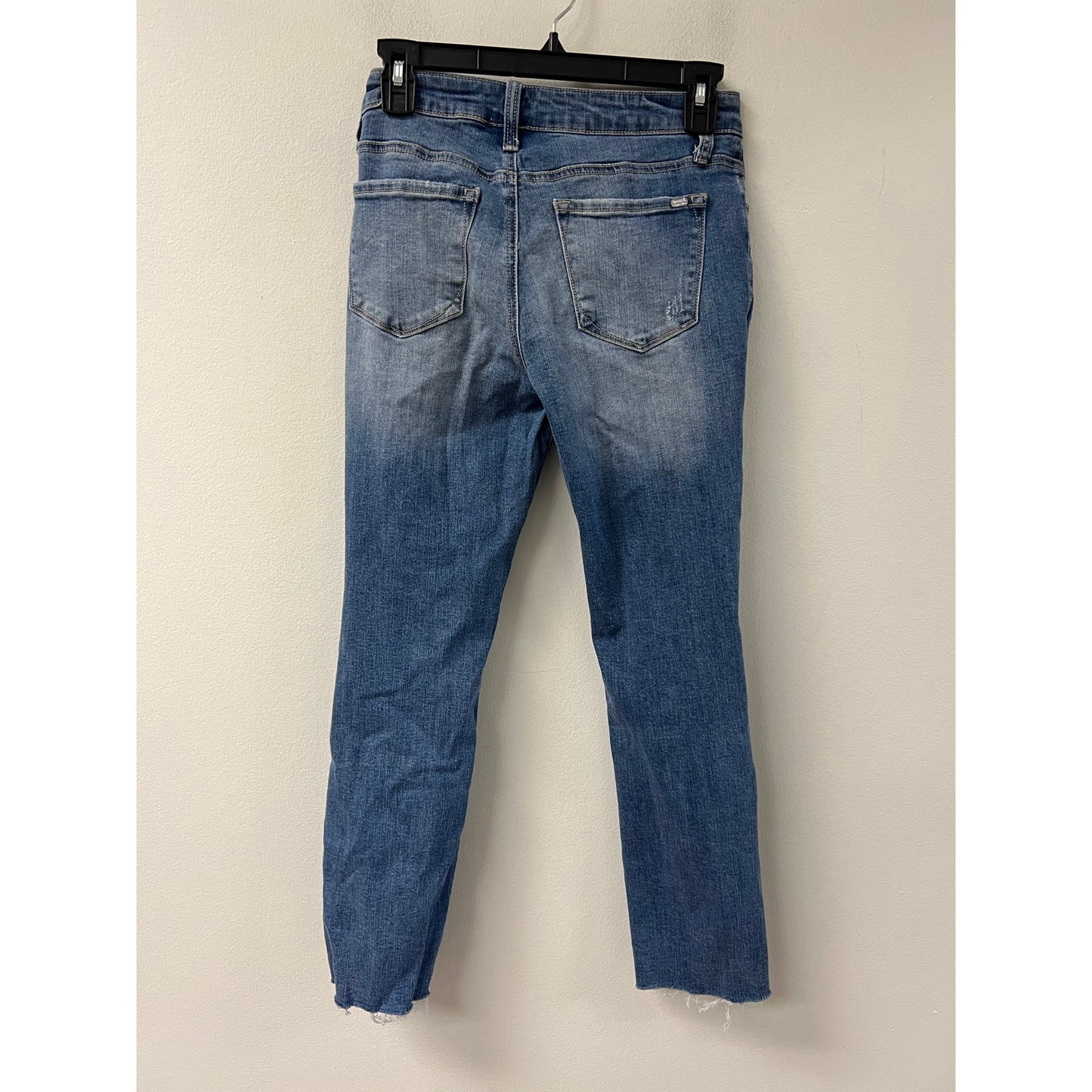 Special A Ripped Straight Leg Blue Jeans Sz 3