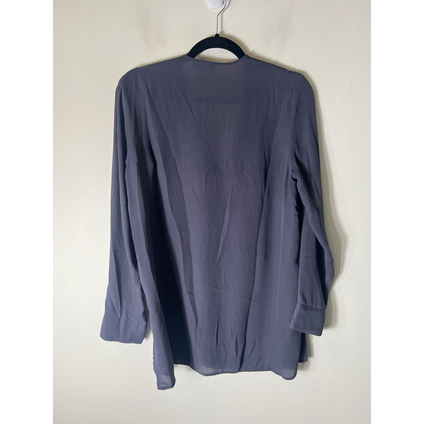 Asos Dark Gray Long Sleeve Tunic Sz 8