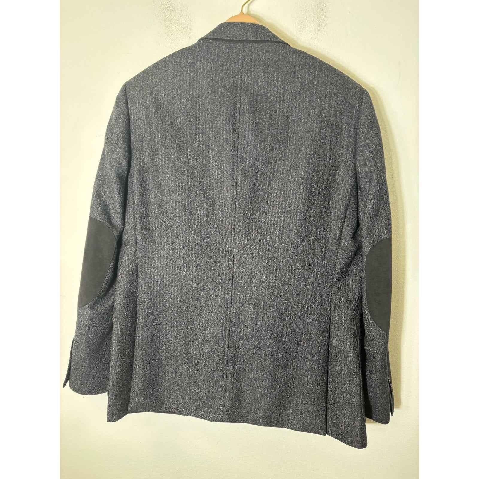 Ibiza Dark Gray Long Sleeve Dress Jacket Sz 40R