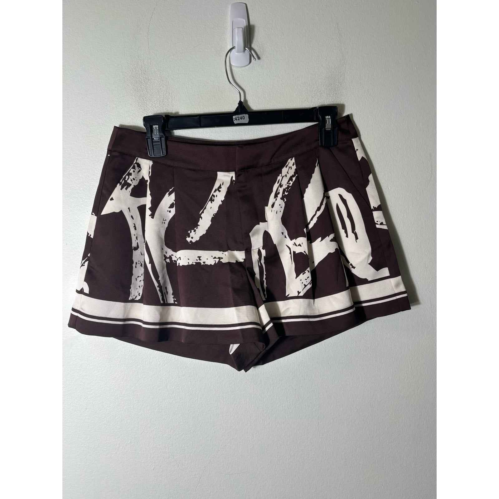 Ser.O.Ya Brown and cream Shorts Sz S