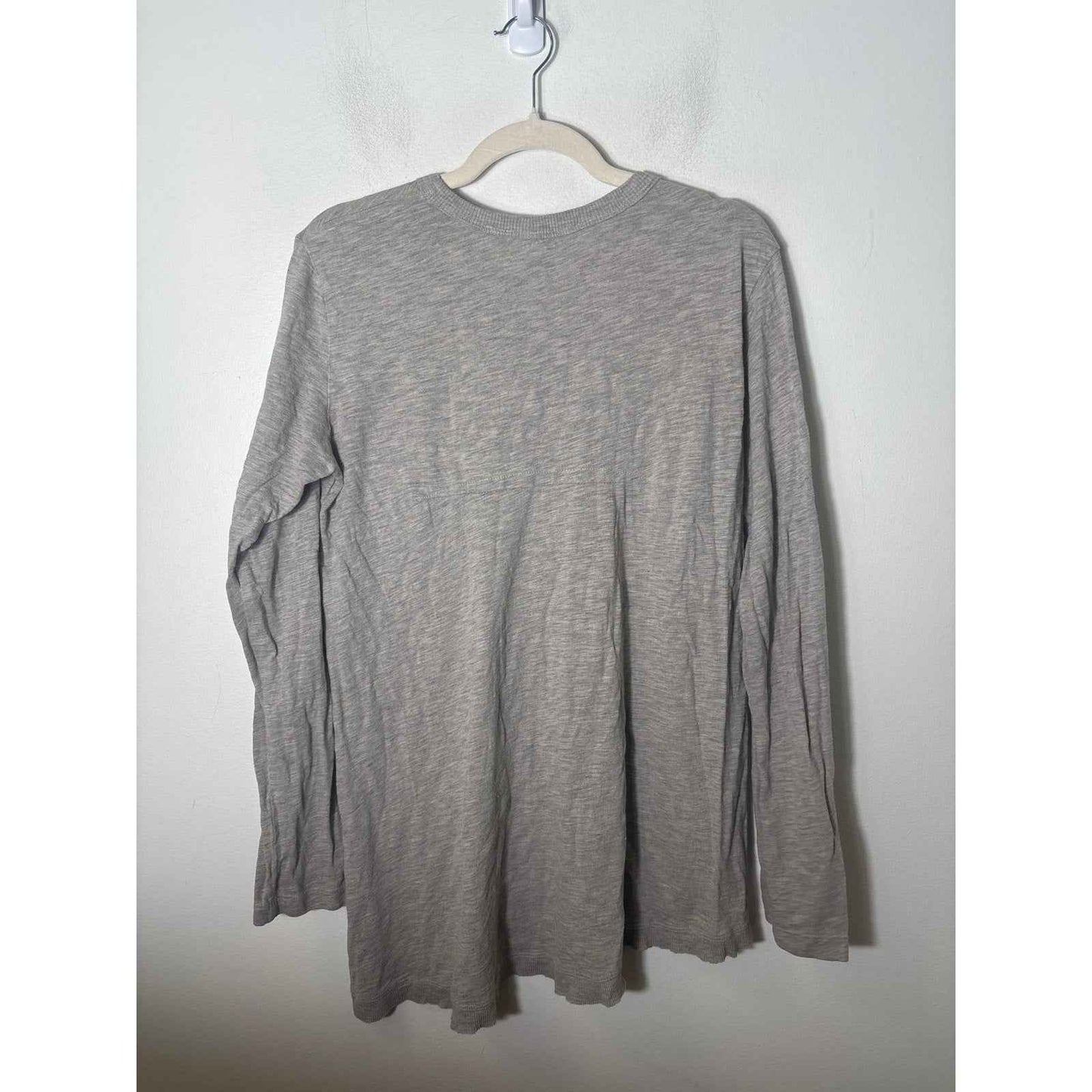 Wilt Heather Gray Long Sleeve Tee Sz L