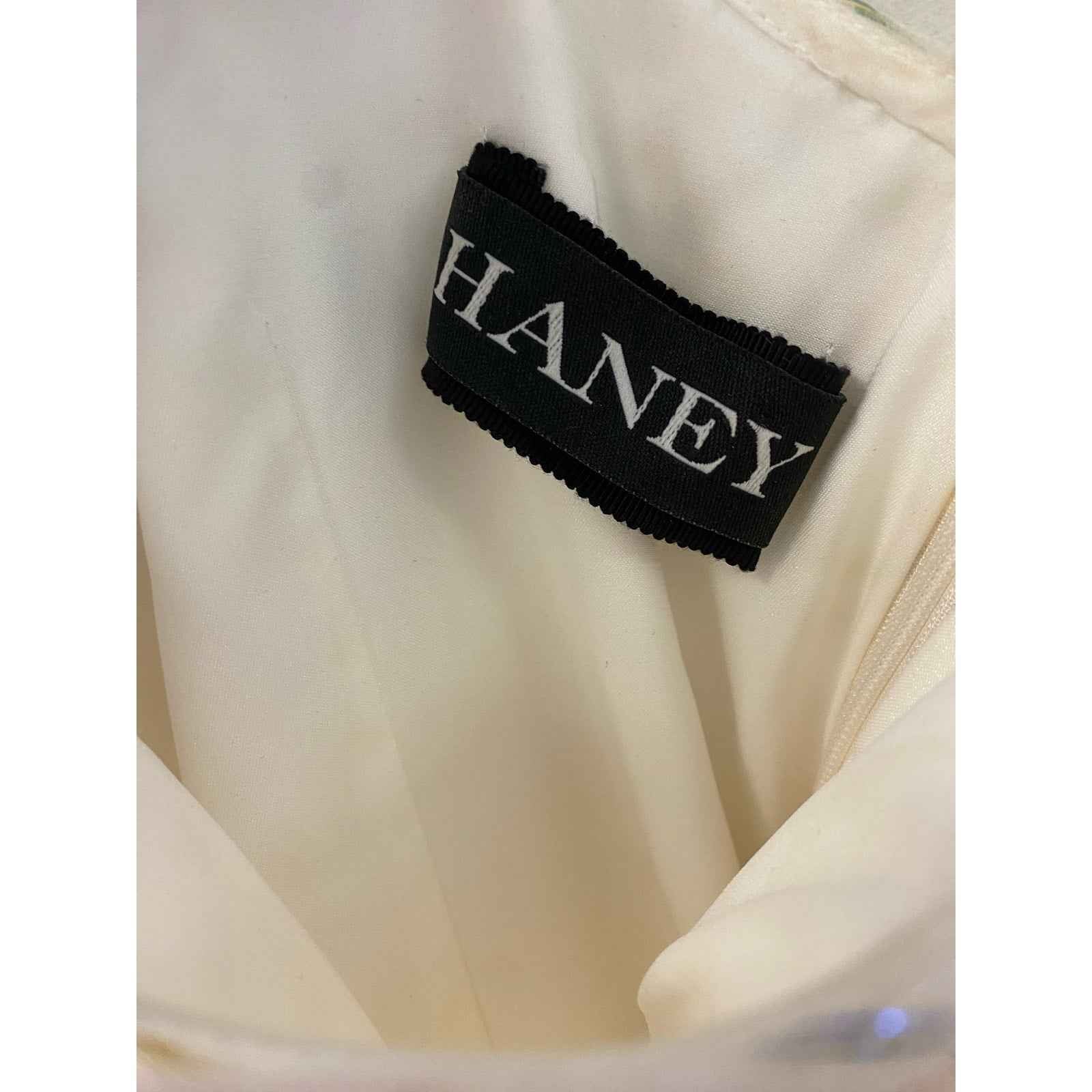 Haney One Shoulder Cocktail Dress Sz 2