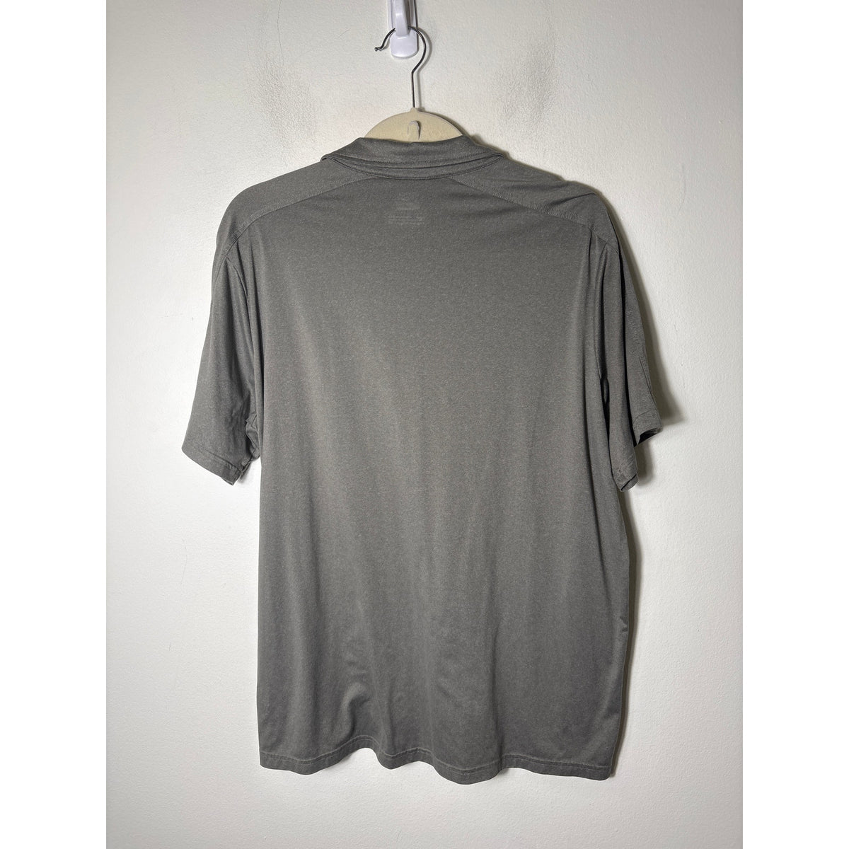 Mens REI Gray Polo Sz L