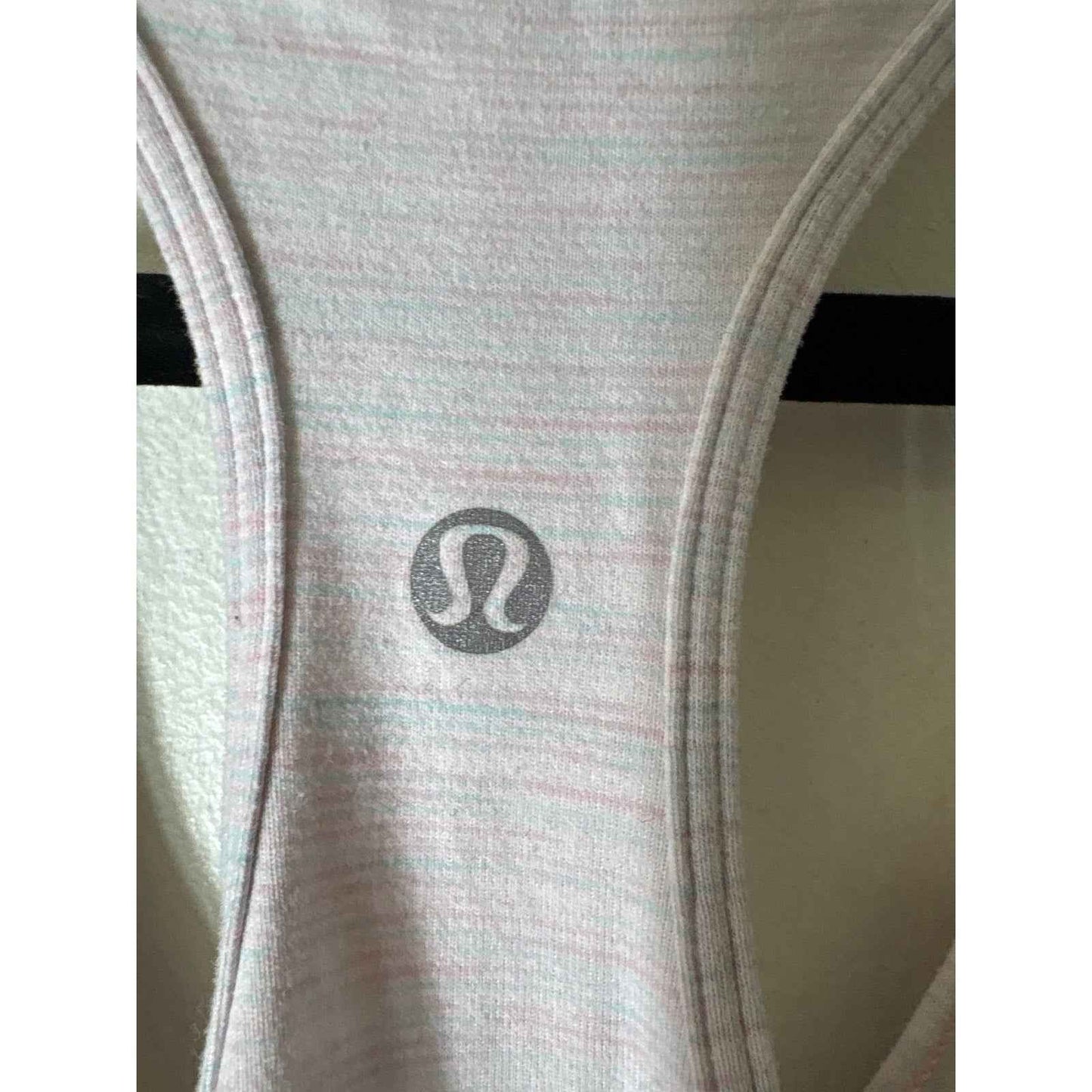 Lululemon Pale Pink Razorback Tank Sz (fits like)L