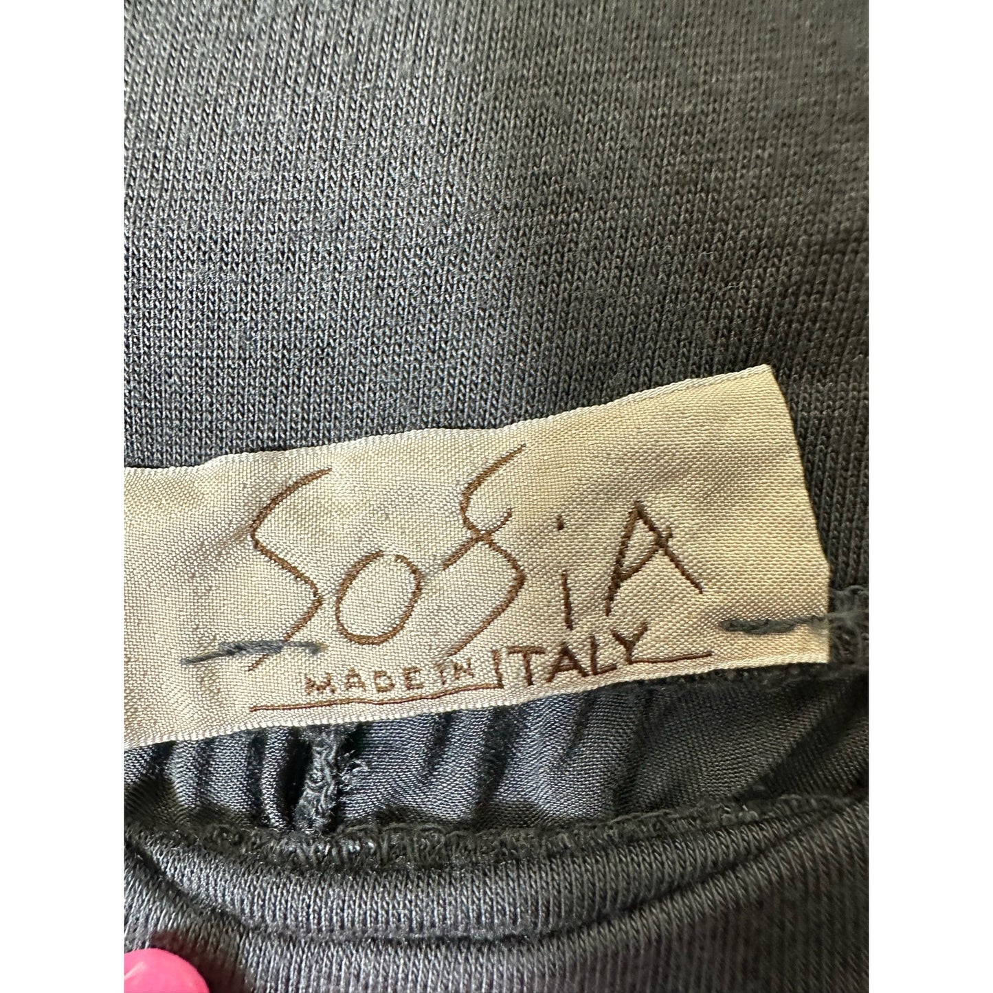 Sofia Collections Charcoal Satiny Gray Lounge Pants Sz NS