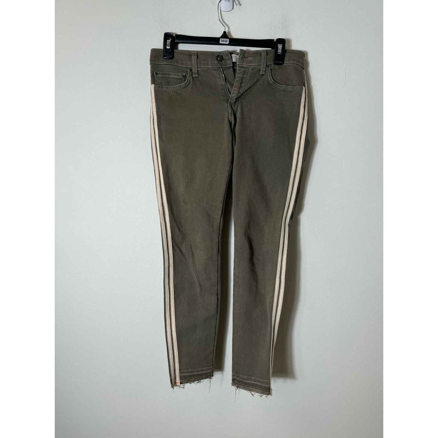 Principle Denim Innovators Green Denim Sz 26