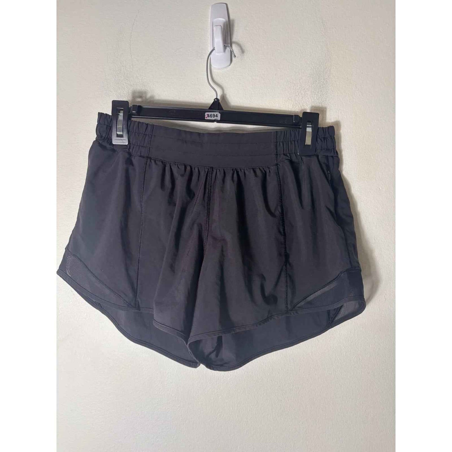 Lululemon Black Athletic Shorts 2.5" Inseam Sz 8