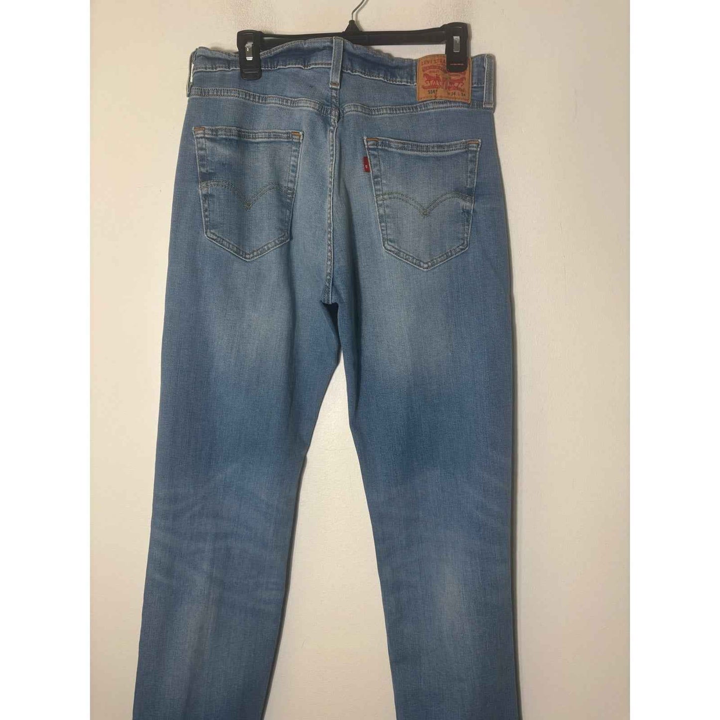 Men's Levi Light Wash 514 Jeans Sz 34x34