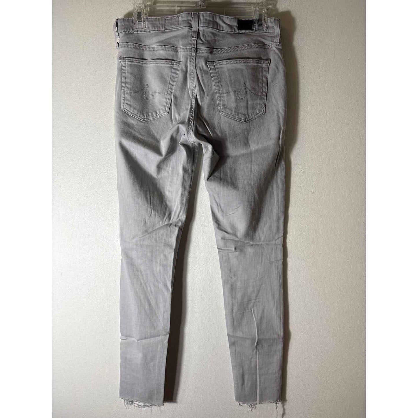AG Gray The Legging Ankle Super Skinny Jean Sz 27