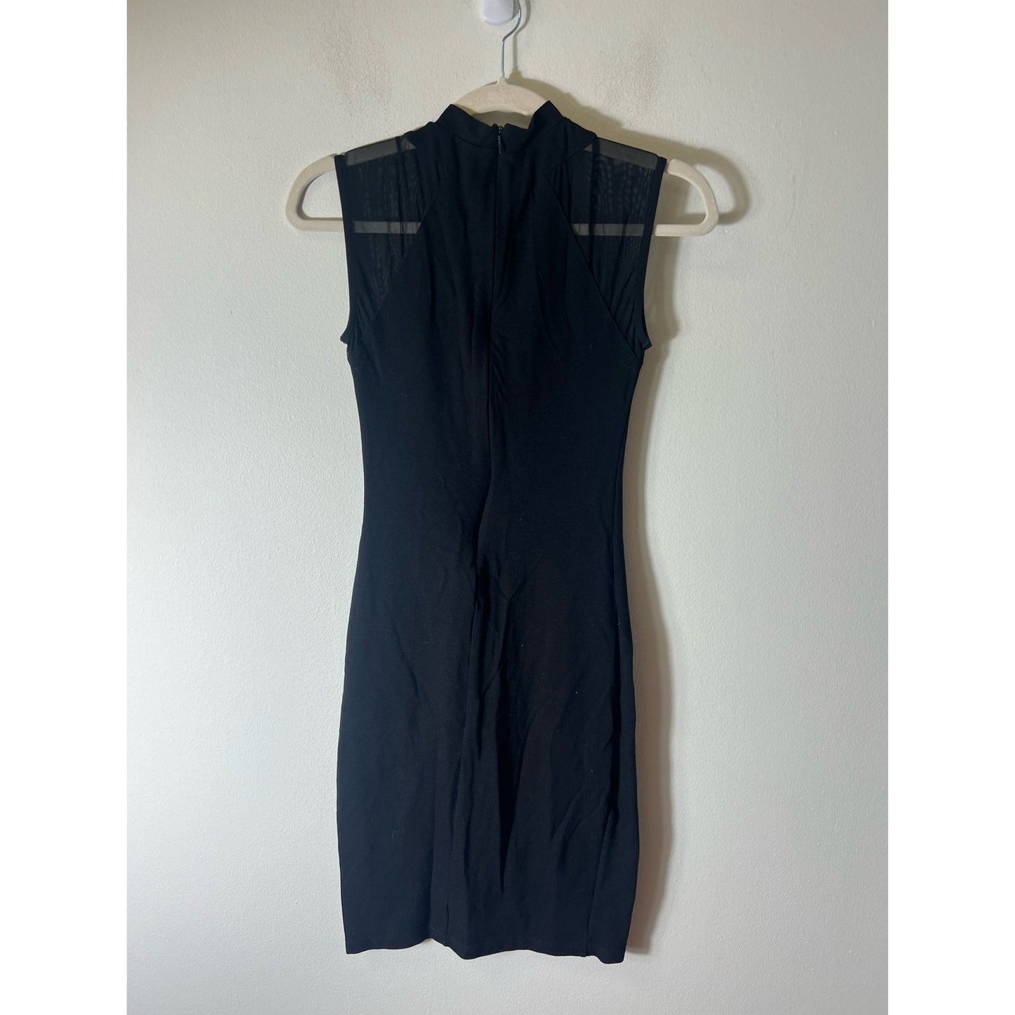 French Connection Black Knee Length Dress Sz XXS