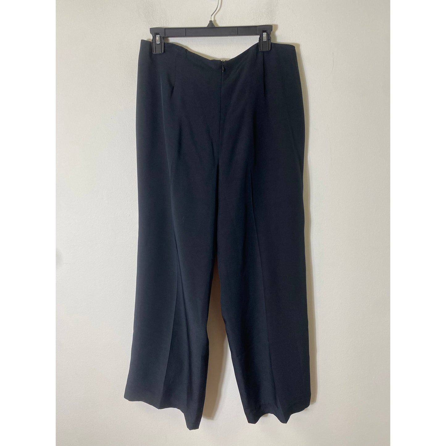 Flores & Flores Black Wide Leg Dress Pants Sz 14