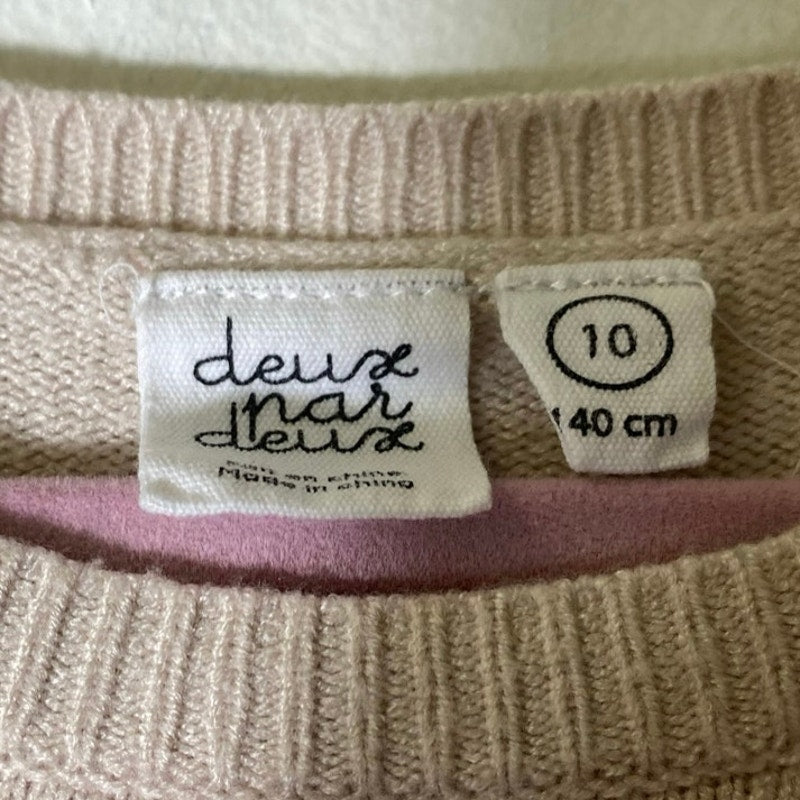 Deux par Deux Rainbow Sweater Sz 10