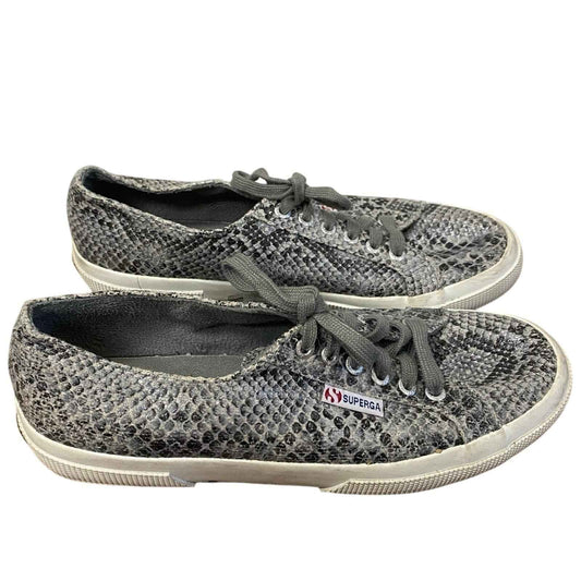 Superga Snake Skin Sneakers Sz 8.5