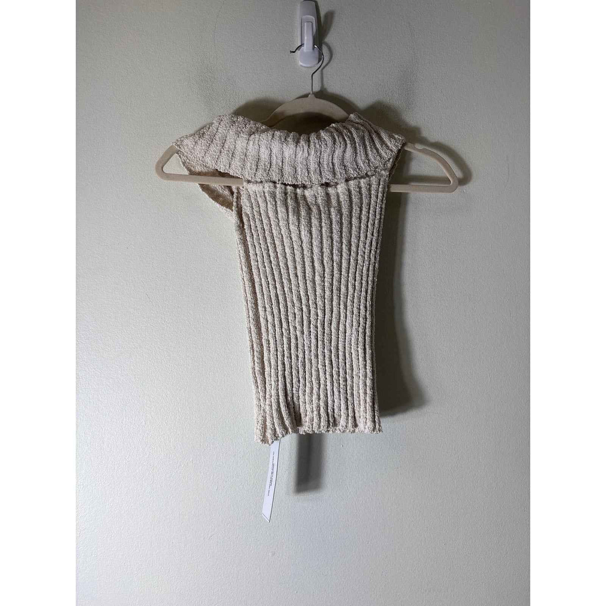 NWT Princess Polly Cream Folover Off The Shoulder Top Sz XS
