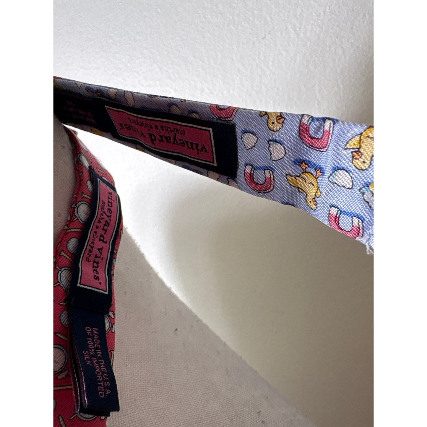 Men's Vineyard Vines Bundle of 2 Bow ties OS