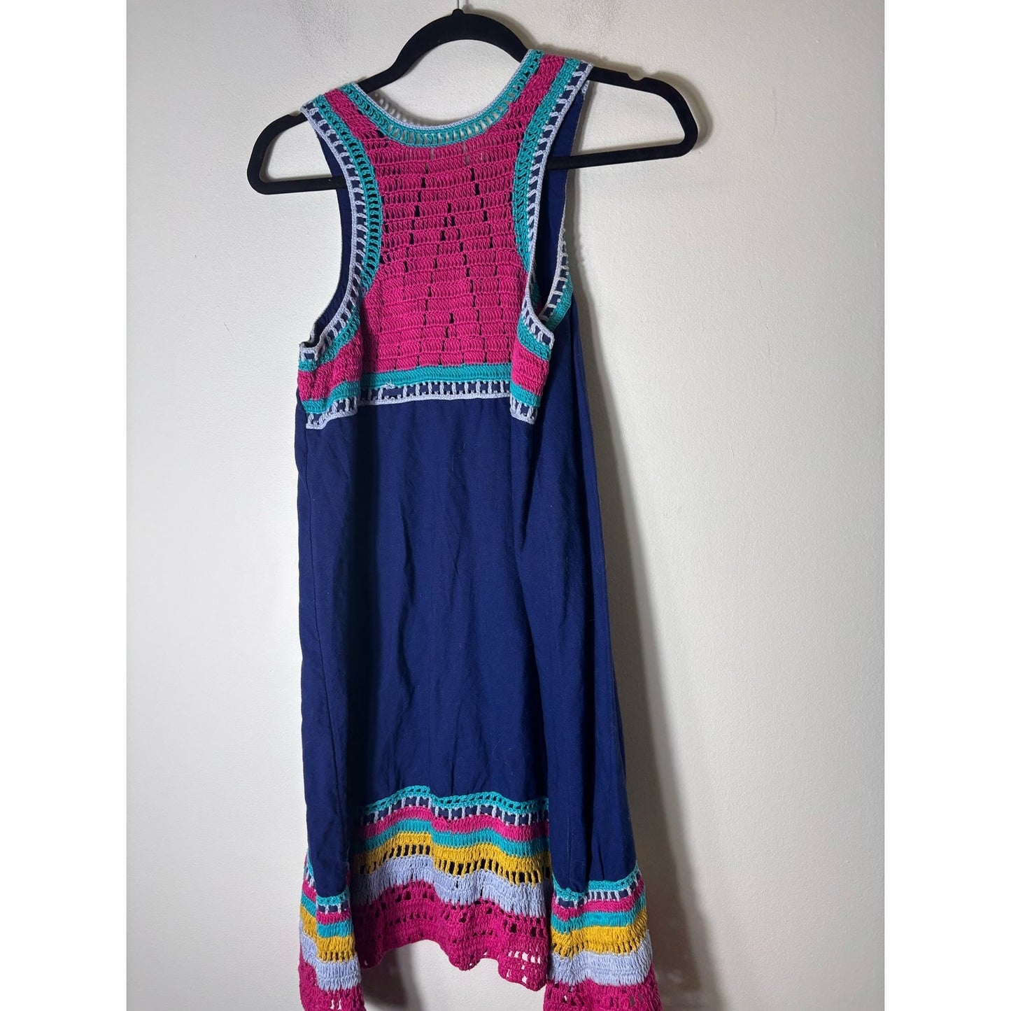 Akemi + Kim Cobalt Blue Sleeveless Summer Knee Length Dress Sz XS