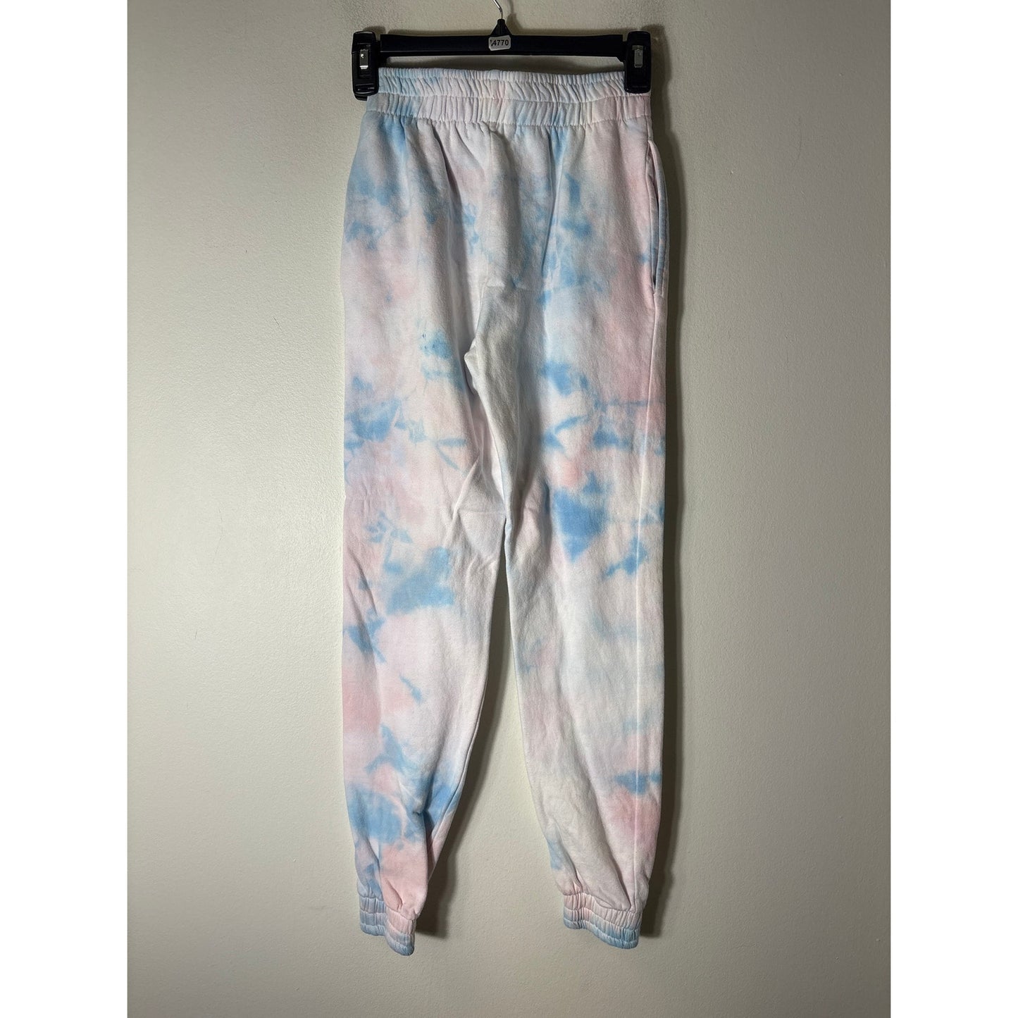 NWT Frankies Bikinis Blue Pink Tye Die Hooded Sweatsuit Sz XS