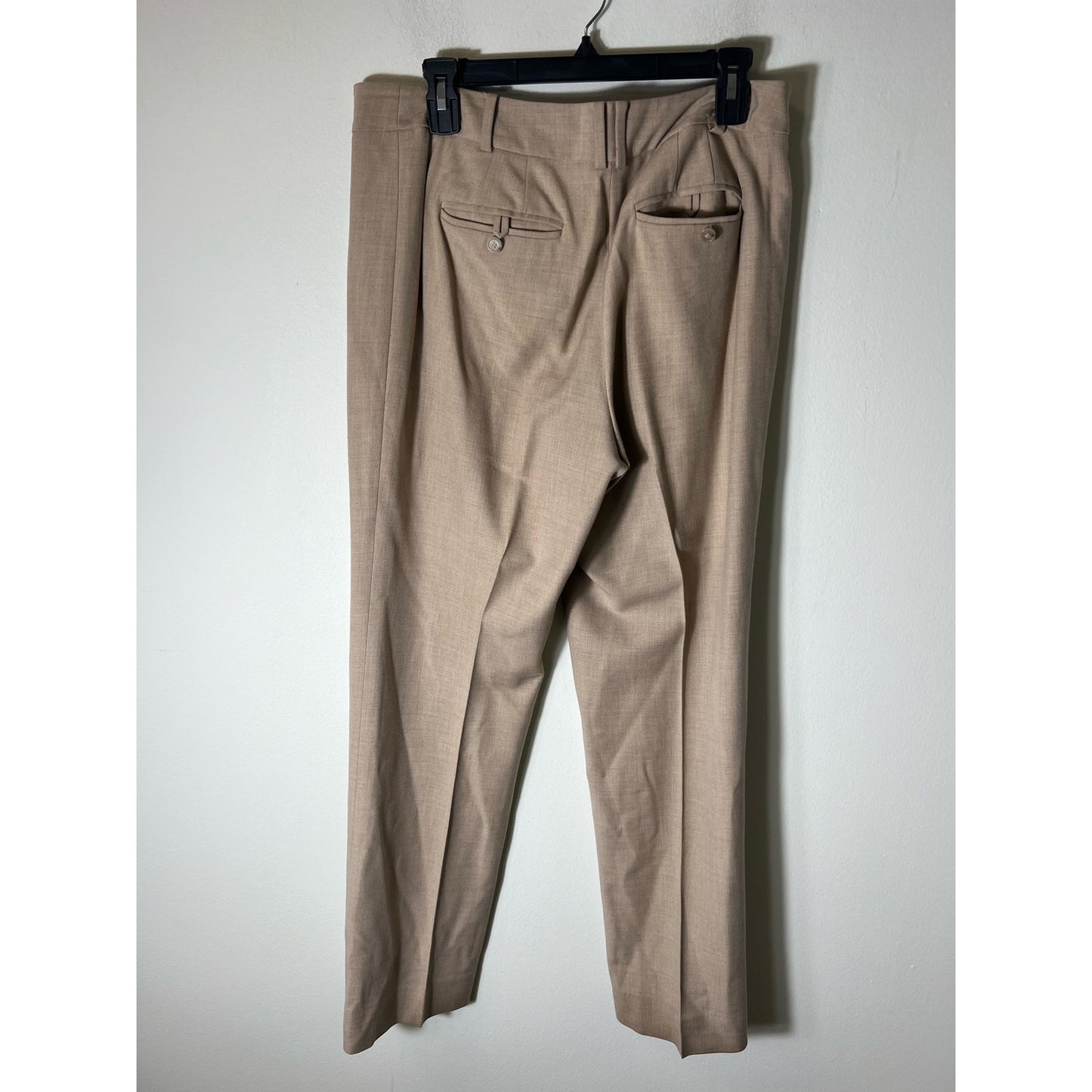 Ann Taylor Tan Wide Leg Dress Pants Sz 8