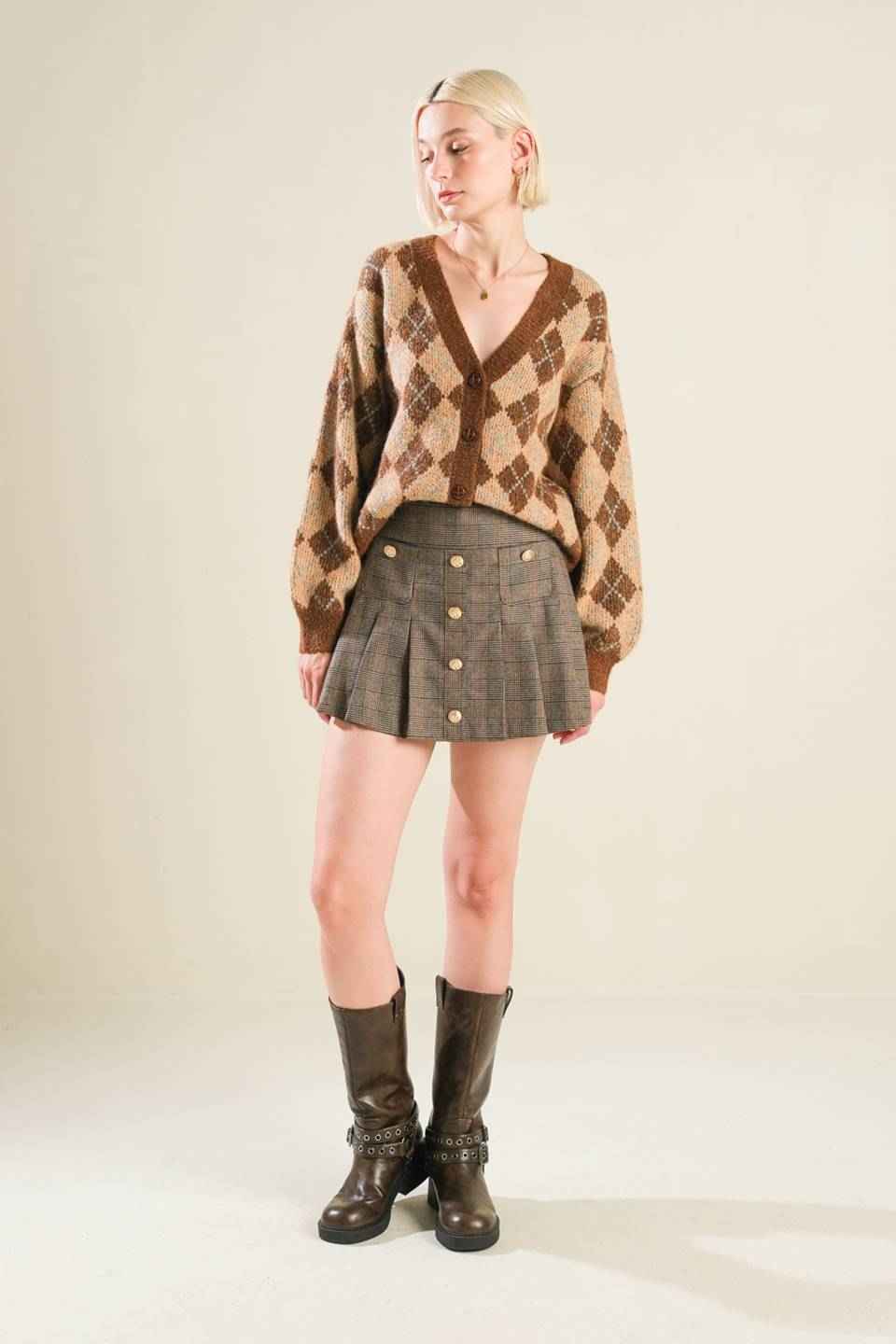 CHAMPAGNE COAST SWEATER CARDIGAN