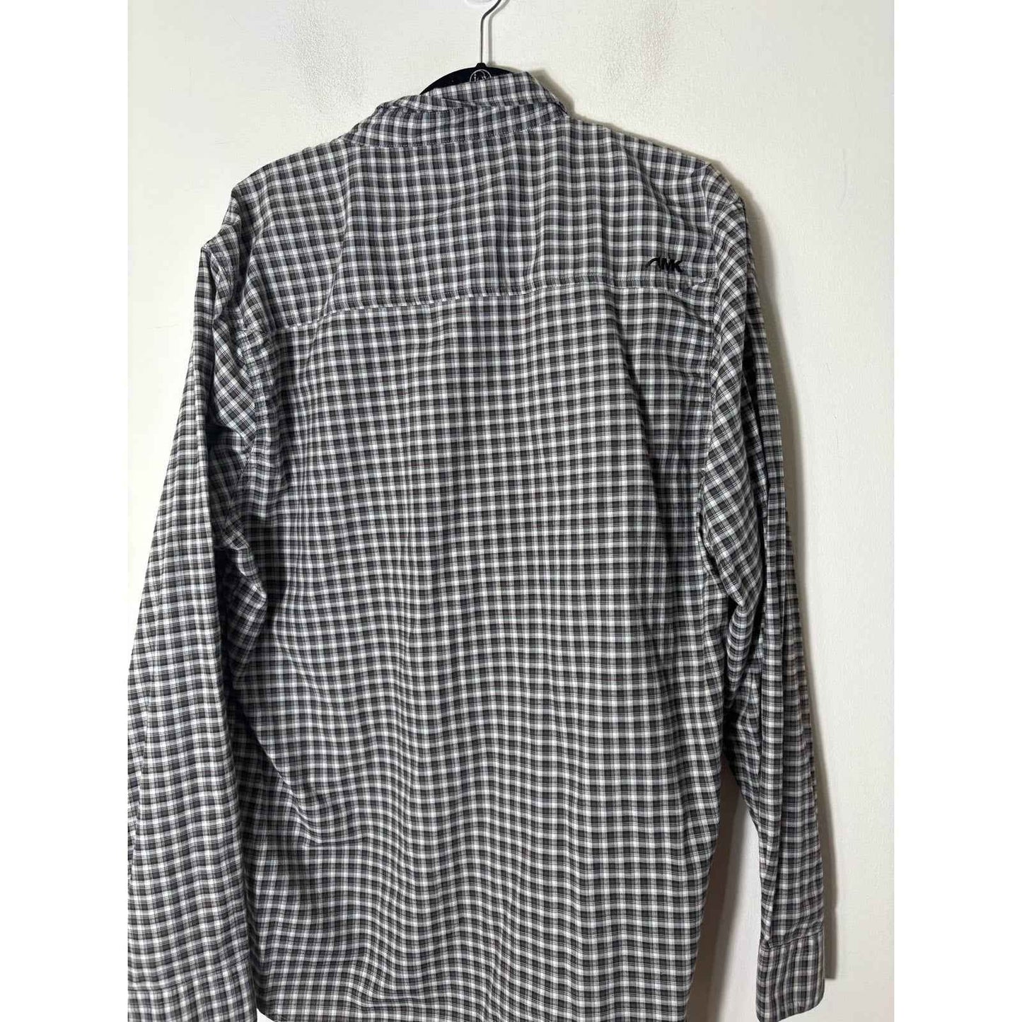 Mens Mountain Khakis Classic Fit Brown Plaid Button Up Shirt sz XL