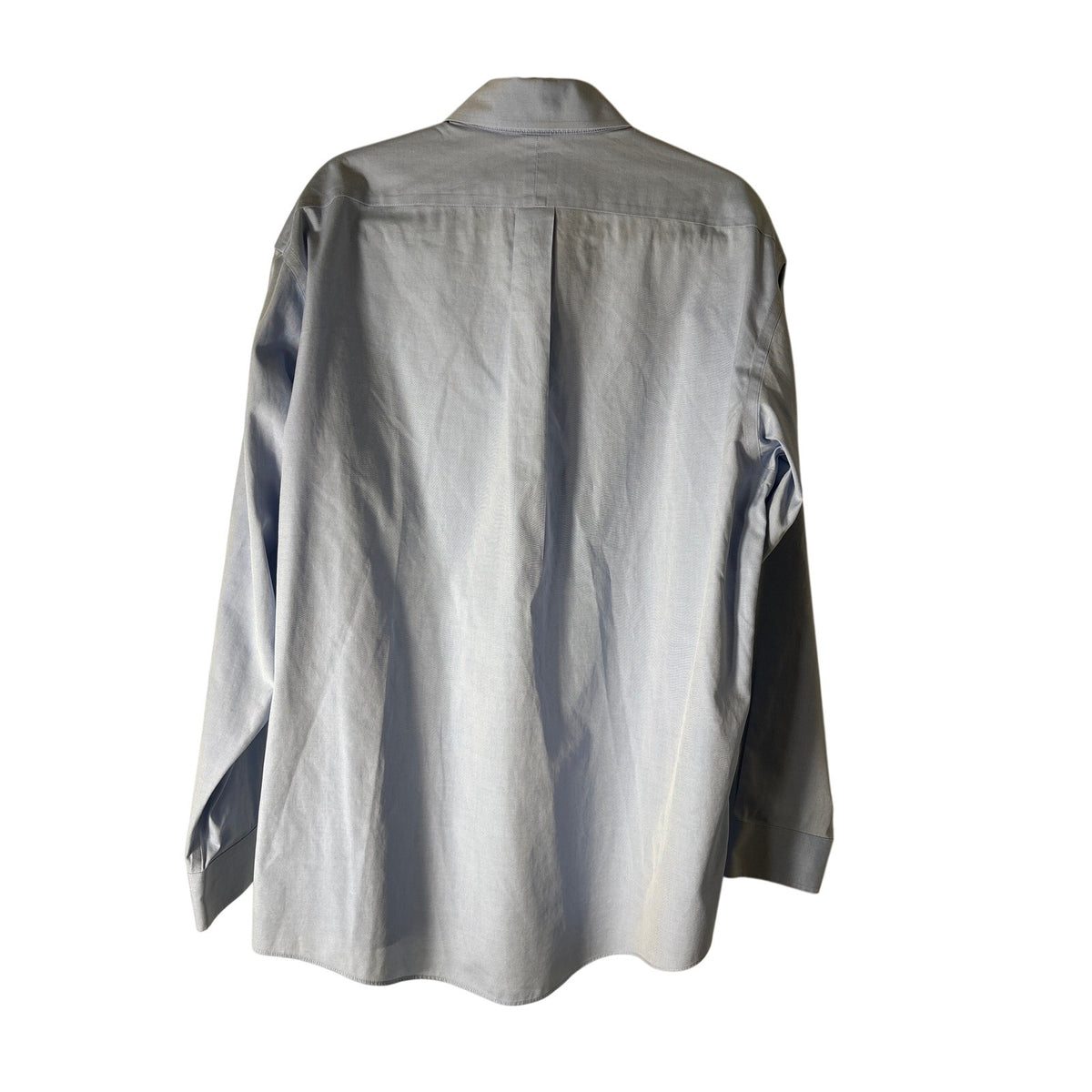 Jos A. Banks Light Blue Long Sleeve Cotton Button Down Shirt Sz 16.5-35