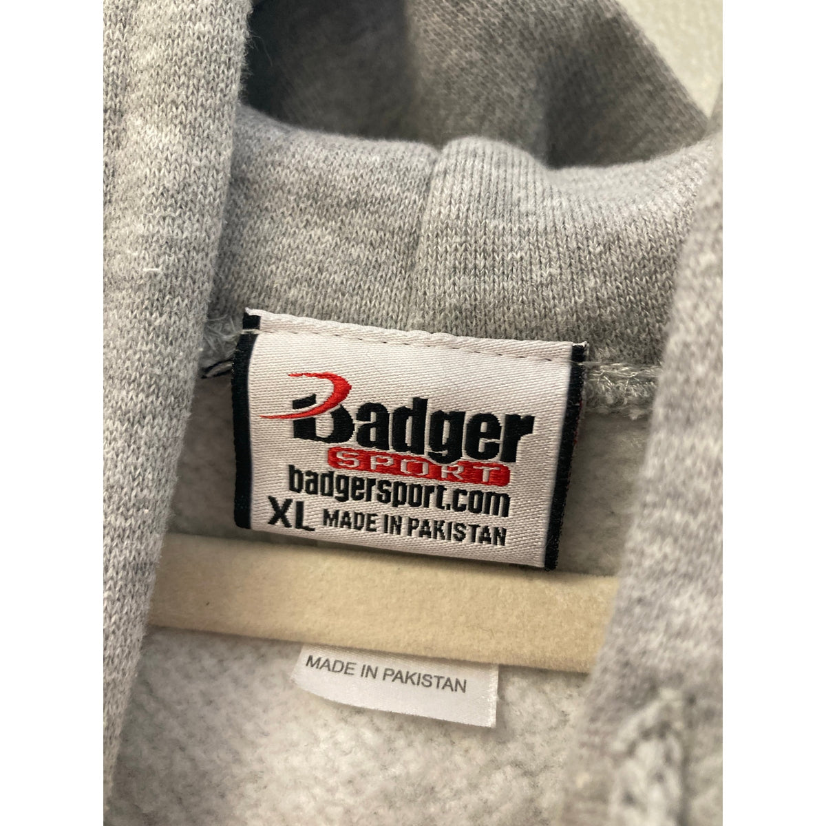 Men's Badger Sport "Naval Academy" Gray Hooded Sweatshirt Sz XL