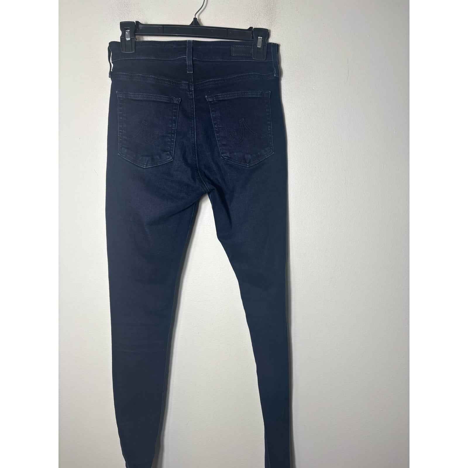 AG Farrah Skinny Ankle High Rise Dark Wash Denim Sz 27