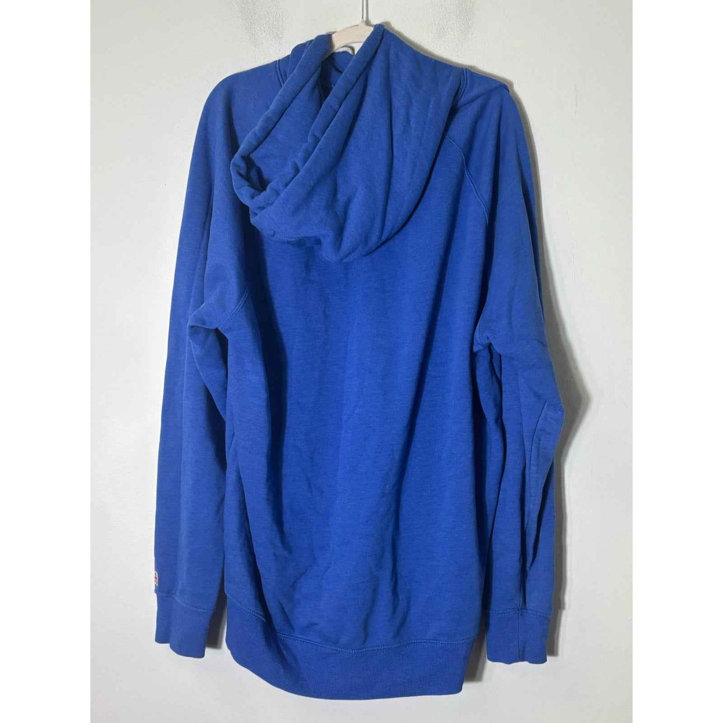 Men's Homage Brand Blue Long Sleeve Hoodie Sweatshirt New York Giants Sz XXL