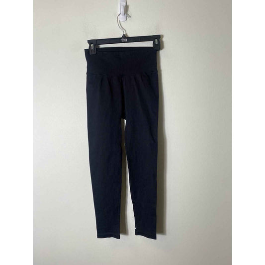 NWOT Bum Athletics High Waist Black Exercise Leggings Sz M