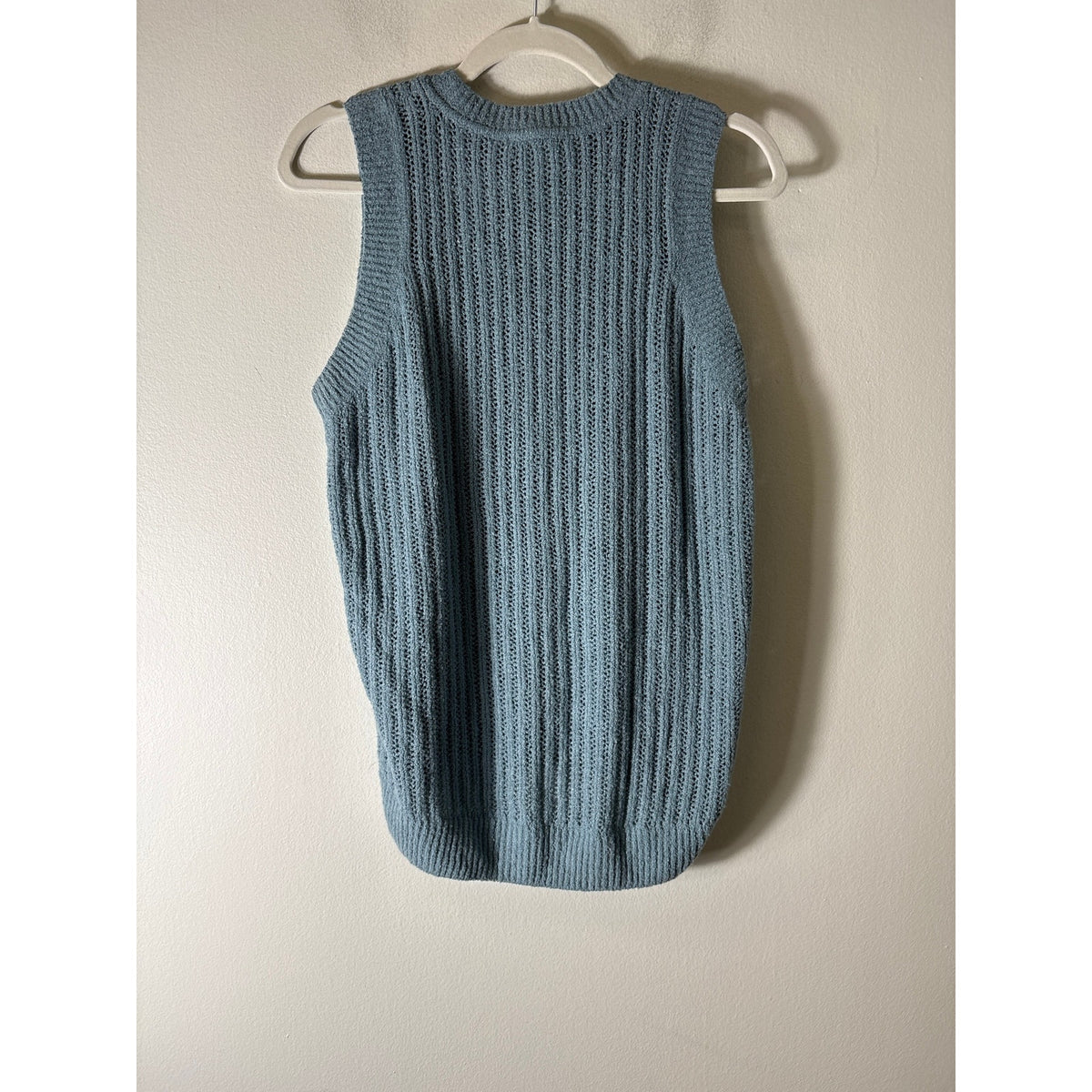 Nation Teal Soft Knit Sleeveless Top Sz XS