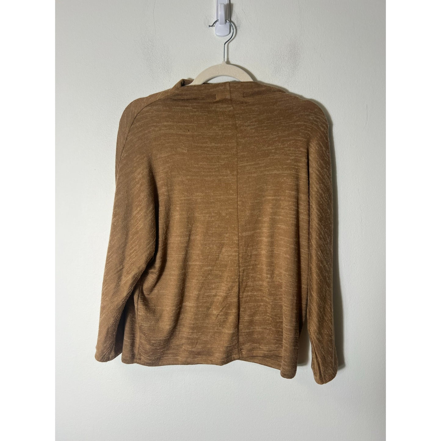 Banana Republic Brown Long Sleeve Mock Neck Knit Top Sz XS