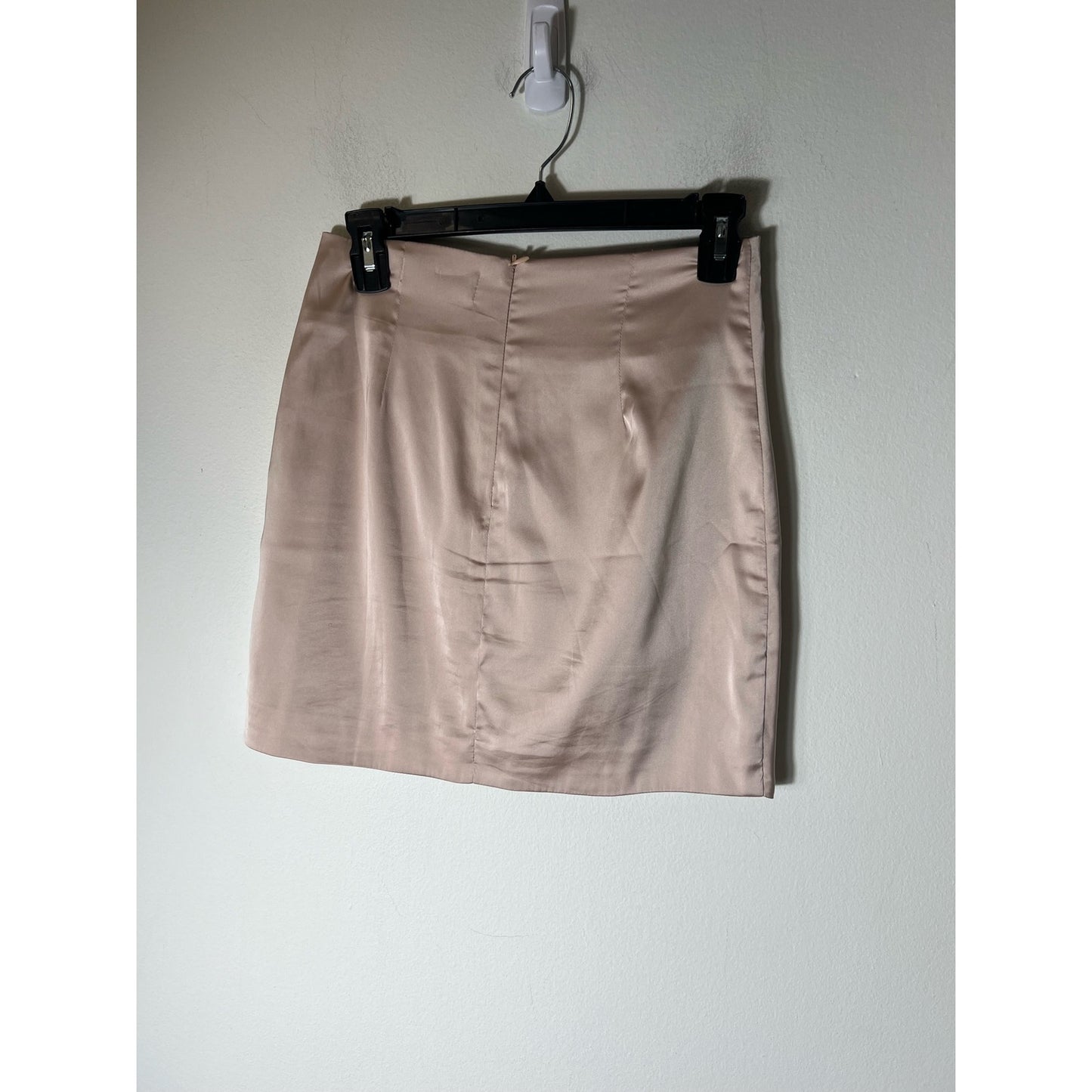South Beige Gold Mini Skirt Sz S