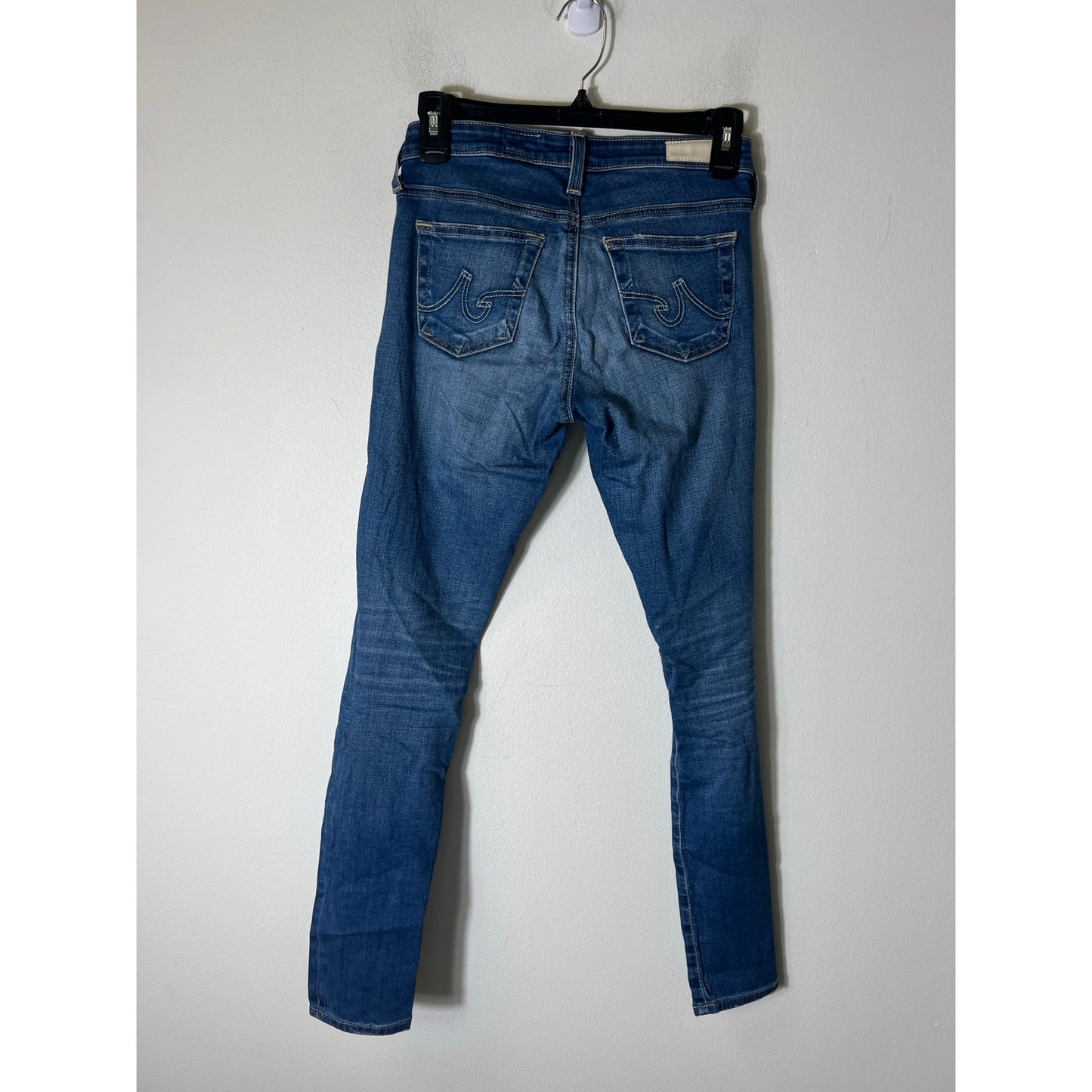 AG The Legging Ankle Skinny Blue Jeans Sz 25R