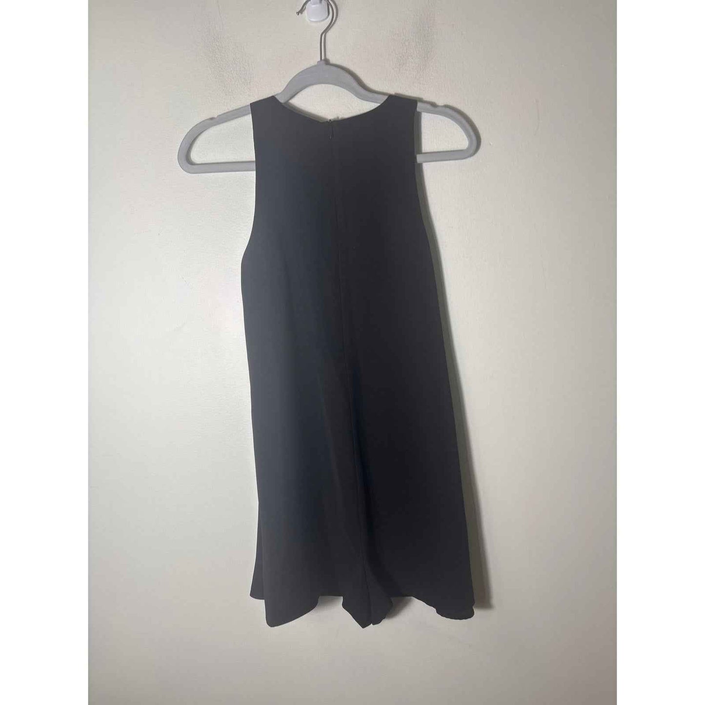 Zara Black Sleeveless Mini Dress Sz S